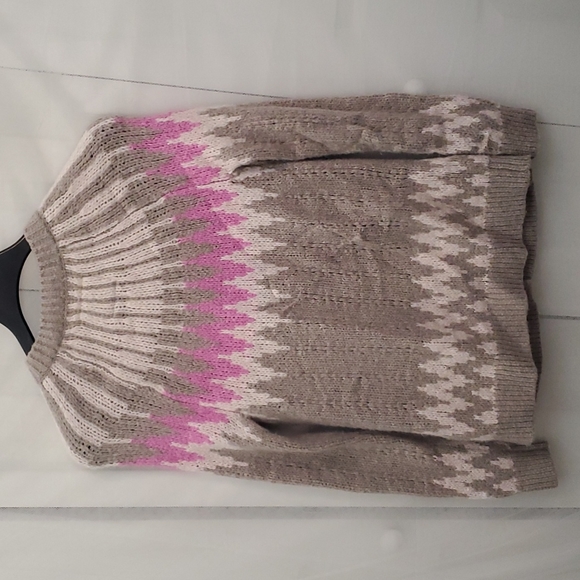 Abercrombie Vintage Fair Isle Wool Blend Cardigan Sweater - Picture 2 of 12